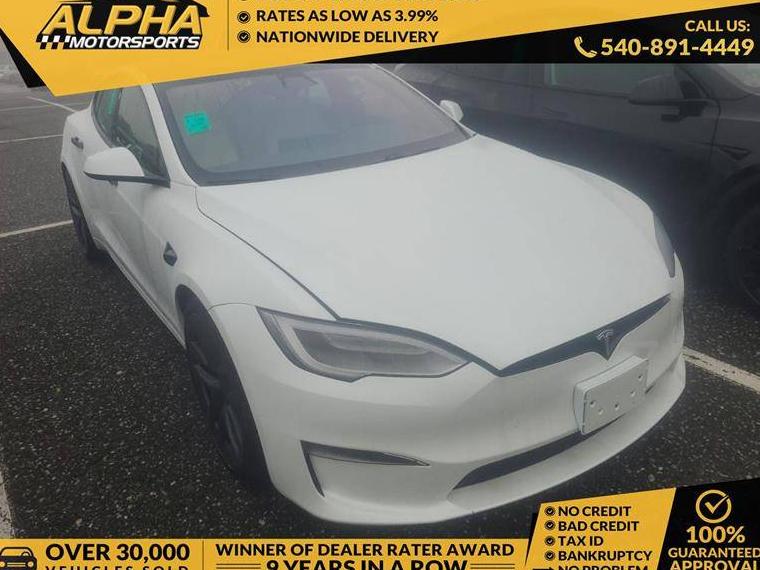 TESLA MODEL S 2021 5YJSA1E58MF435338 image